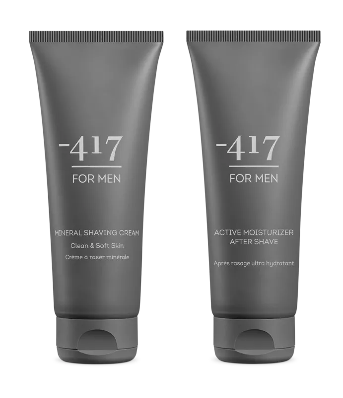 For Men Kit - Mineral Shaving Cream & After Shave Duo