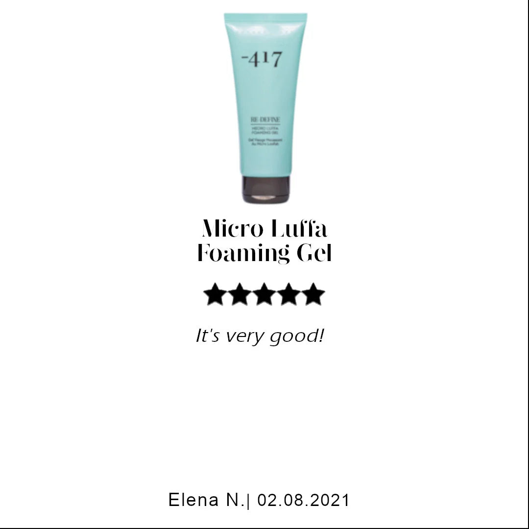Micro Luffa Foaming Gel (Duo)