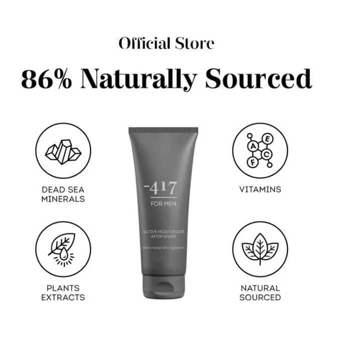 Active Moisturizer After Shave For Men (Duo)