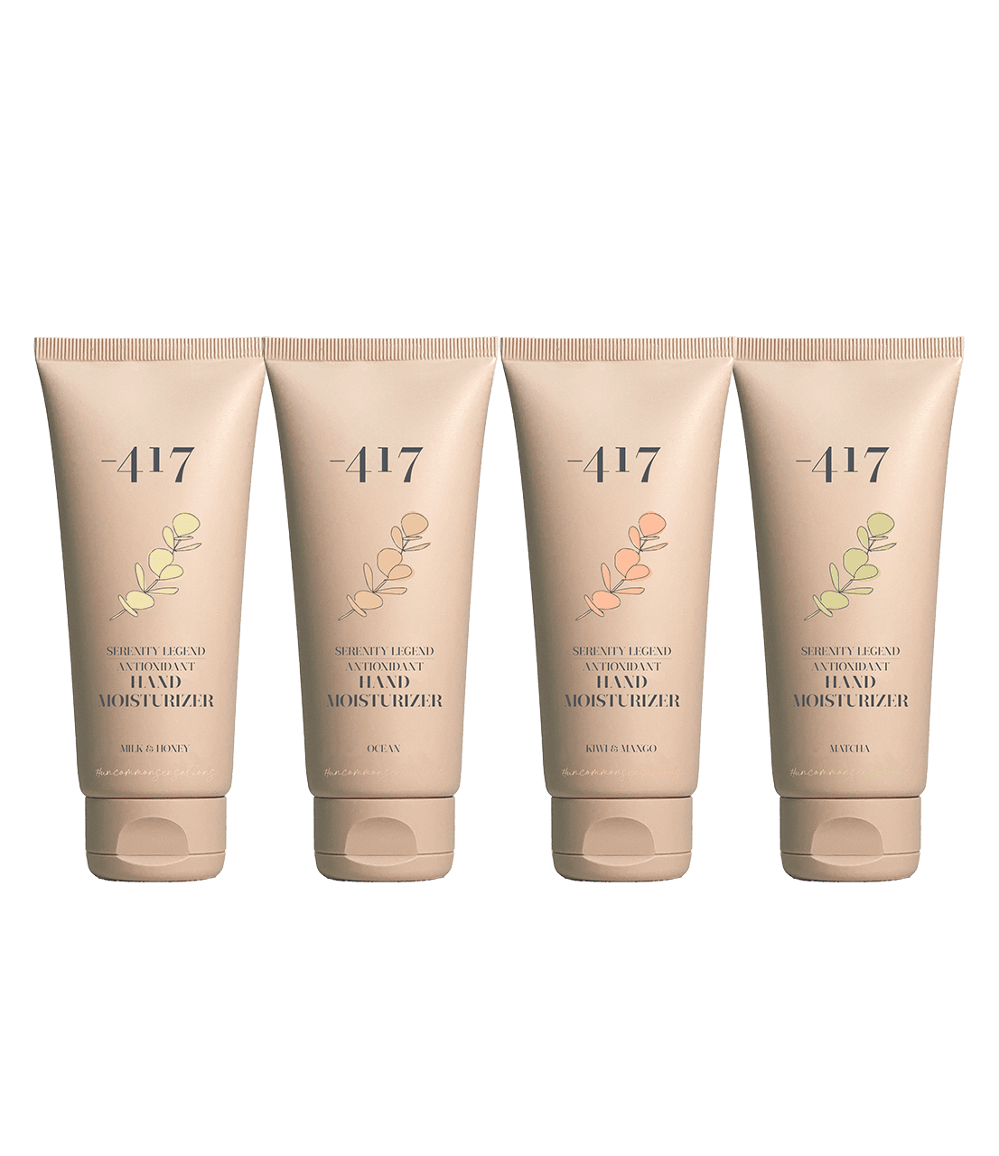 Value Set of Anti-Oxidant Hand Moisturizer in 4 Fragrances
